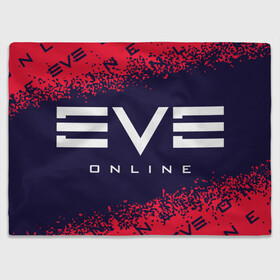 Плед 3D с принтом EVE ONLINE / ИВ ОНЛАЙН в Тюмени, 100% полиэстер | закругленные углы, все края обработаны. Ткань не мнется и не растягивается | echo | echoes | eve | game | games | logo | online | space | ев онлайн | ев эхо | еве | ив онлайн | ив эхо | игра | игры | космос | лого | логотип | логотипы | онлайн | символ | символы | эхо | эхос