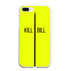 Чехол для iPhone 7Plus/8 Plus матовый с принтом Убить Билла в Тюмени, Силикон | Область печати: задняя сторона чехла, без боковых панелей | Тематика изображения на принте: kill bill | желтый | квентин тарантино | кино | фильм
