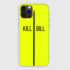 Чехол для iPhone 12 Pro Max с принтом Убить Билла в Тюмени, Силикон |  | Тематика изображения на принте: kill bill | желтый | квентин тарантино | кино | фильм
