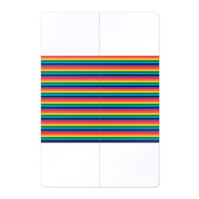 Магнитный плакат 2Х3 с принтом Радужный флаг в Тюмени, Полимерный материал с магнитным слоем | 6 деталей размером 9*9 см | pride | rainbow | tiktok | мем | оля тыква | подсяду | прайд | привет | привет я подсяду | радуга | радужный флаг | тик ток | тикток | феминизм | феминитивы | я подсяду