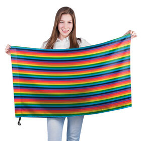 Флаг 3D с принтом Радужный флаг в Тюмени, 100% полиэстер | плотность ткани — 95 г/м2, размер — 67 х 109 см. Принт наносится с одной стороны | pride | rainbow | tiktok | мем | оля тыква | подсяду | прайд | привет | привет я подсяду | радуга | радужный флаг | тик ток | тикток | феминизм | феминитивы | я подсяду