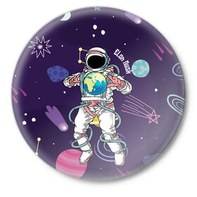 Значок с принтом Elon Musk в Тюмени,  металл | круглая форма, металлическая застежка в виде булавки | astronaut | celebrity | cosmonaut | cosmos | genius | gloves | planet | space | spacesuit | гений | знаменитость | космонавт | космос | перчатки | планета | скафандр