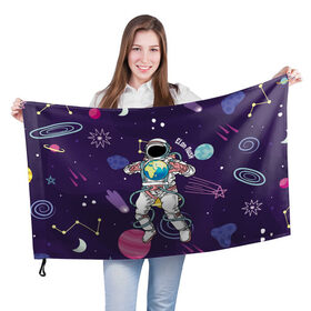 Флаг 3D с принтом Elon Musk в Тюмени, 100% полиэстер | плотность ткани — 95 г/м2, размер — 67 х 109 см. Принт наносится с одной стороны | astronaut | celebrity | cosmonaut | cosmos | genius | gloves | planet | space | spacesuit | гений | знаменитость | космонавт | космос | перчатки | планета | скафандр