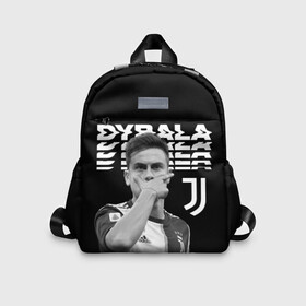 Детский рюкзак 3D с принтом Paulo Dybala в Тюмени, 100% полиэстер | лямки с регулируемой длиной, сверху петелька, чтобы рюкзак можно было повесить на вешалку. Основное отделение закрывается на молнию, как и внешний карман. Внутри дополнительный карман. По бокам два дополнительных кармашка | дибала | знаменитости | пауло дибала | футболист | ювентус