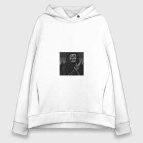 Женское худи Oversize хлопок с принтом keep calm phonk в Тюмени, френч-терри — 70% хлопок, 30% полиэстер. Мягкий теплый начес внутри —100% хлопок | боковые карманы, эластичные манжеты и нижняя кромка, капюшон на магнитной кнопке | Тематика изображения на принте: 2020 | art | keep calm | music | phonk