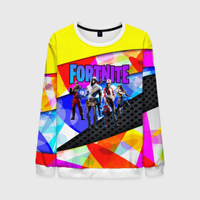 Мужской свитшот 3D с принтом FORTNITE NEW SEASON 2020 в Тюмени, 100% полиэстер с мягким внутренним слоем | круглый вырез горловины, мягкая резинка на манжетах и поясе, свободная посадка по фигуре | 2019 | battle royale | chapter 2 | epic games | fortnite | game | season x | zombie | зомби | фортнайт