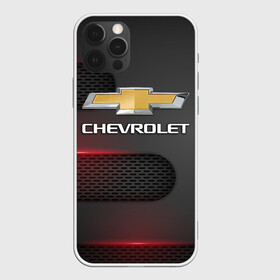 Чехол для iPhone 12 Pro Max с принтом CHEVROLET в Тюмени, Силикон |  | Тематика изображения на принте: chevrolet | авто | автомобиль | логотип | марка | машина | надпись | текстура | шевроле | шевролет