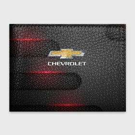 Обложка для студенческого билета с принтом CHEVROLET в Тюмени, натуральная кожа | Размер: 11*8 см; Печать на всей внешней стороне | chevrolet | авто | автомобиль | логотип | марка | машина | надпись | текстура | шевроле | шевролет