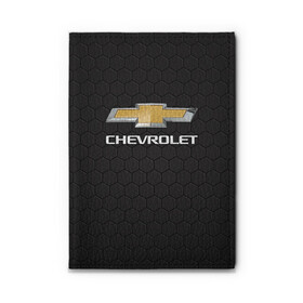 Обложка для автодокументов с принтом CHEVROLET в Тюмени, натуральная кожа |  размер 19,9*13 см; внутри 4 больших “конверта” для документов и один маленький отдел — туда идеально встанут права | Тематика изображения на принте: chevrolet | авто | автомобиль | логотип | марка | машина | надпись | текстура | шевроле | шевролет