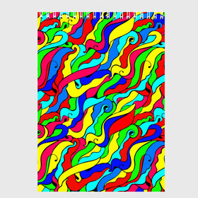 Скетчбук с принтом Красочные узоры/абстракционизм в Тюмени, 100% бумага
 | 48 листов, плотность листов — 100 г/м2, плотность картонной обложки — 250 г/м2. Листы скреплены сверху удобной пружинной спиралью | abstract | art | neon | pattern | аниме | анимешные | арт | брызги | ван гог | волны | восточный | змеи | искусство | картина | кислотный | краска | краски | море | мысли | неоновые | радуга | радужные | разноцветные