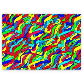Поздравительная открытка с принтом Красочные узоры/абстракционизм в Тюмени, 100% бумага | плотность бумаги 280 г/м2, матовая, на обратной стороне линовка и место для марки
 | Тематика изображения на принте: abstract | art | neon | pattern | аниме | анимешные | арт | брызги | ван гог | волны | восточный | змеи | искусство | картина | кислотный | краска | краски | море | мысли | неоновые | радуга | радужные | разноцветные