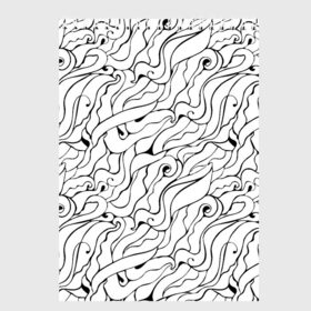 Скетчбук с принтом Черно-белые узоры в Тюмени, 100% бумага
 | 48 листов, плотность листов — 100 г/м2, плотность картонной обложки — 250 г/м2. Листы скреплены сверху удобной пружинной спиралью | abstract | art | pattern | абстракционизм | абстракция | аниме | арт | брызги | волны | восточный | граффити | змеи | инь янь | искусство | кружево | линии | море | паттерн | текстура | тучи | узор | хавитки | черви