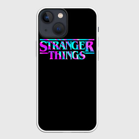 Чехол для iPhone 13 mini с принтом Очень странные дела в Тюмени,  |  | netflix | stranger things | дела | из сериала | нетфликс | очень странные дела | сериал | странные | странные дела