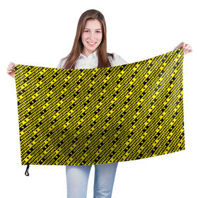 Флаг 3D с принтом Хаффлпафф паттерн в Тюмени, 100% полиэстер | плотность ткани — 95 г/м2, размер — 67 х 109 см. Принт наносится с одной стороны | harry potter | hufflepuff | vdzabma | гарри поттер | пуффендуй | хаффлпафф
