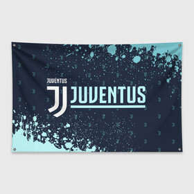 Флаг-баннер с принтом JUVENTUS ЮВЕНТУС в Тюмени, 100% полиэстер | размер 67 х 109 см, плотность ткани — 95 г/м2; по краям флага есть четыре люверса для крепления | ball | club | dtynec | foot | football | italy | juventus | logo | ronaldo | sport | team | дибала | италия | клуб | лого | логотип | логотипы | огмутегы | роналдо | сборная | символ | символы | спорт | форма | футбол | футболист | футболисту | 