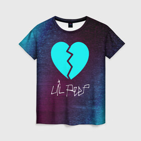 Женская футболка 3D с принтом LIL PEEP / ЛИЛ ПИП в Тюмени, 100% полиэфир ( синтетическое хлопкоподобное полотно) | прямой крой, круглый вырез горловины, длина до линии бедер | beautiful | daddy | heart | life | lil | lilpeep | music | peep | rap | rapper | rip | tattoo | лил | лилпип | литл | лого | музыка | папочка | пип | рип | рожица | рэп | рэпер | рэперы | сердечко | сердце | символ | тату | татуировки