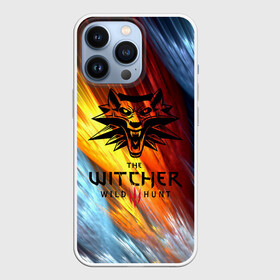 Чехол для iPhone 13 Pro с принтом The Witcher   Ведьмак Logo в Тюмени,  |  | cd projekt red | ciri | game | geralt | geralt of rivia | gwynbleidd | the witcher | the witcher 3: wild hunt | ведьмак | ведьмак 3: дикая охота | геральт | геральт из ривии | цири | цирилла