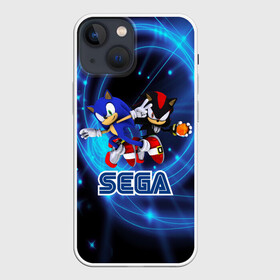 Чехол для iPhone 13 mini с принтом Sonic SEGA в Тюмени,  |  | hedgehog | metal sonic | silver | silver the hedgehog | sonic | sonic boom | sonic the hedgehog | ёж сонник | игры | соник | фильмы