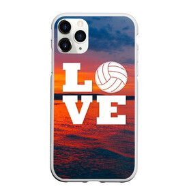 Чехол для iPhone 11 Pro Max матовый с принтом LOVE Volleyball в Тюмени, Силикон |  | Тематика изображения на принте: beach | i love | live | love | voleybal | volleyball | волебол | волейбол | волейболист | волейболистка | воллейбол | пляжный | я люблю