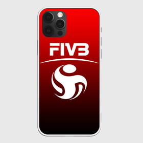 Чехол для iPhone 12 Pro Max с принтом FIVB ВОЛЕЙБОЛ в Тюмени, Силикон |  | Тематика изображения на принте: fivb | voleybal | volleyball | волебол | волейбол | волейбола | волейболист | волейболистка | воллейбол | международная | федерация | фивб