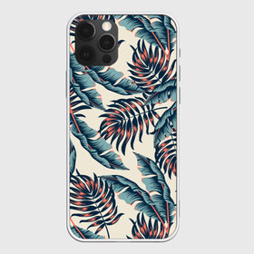 Чехол для iPhone 12 Pro Max с принтом Тихие тропики в Тюмени, Силикон |  | flowers | forest | hawaii | leaf | leafs | palm | palms | summer | travel | tropical | vacation | гаваи | гавайи | гавайка | гавайская | лес | лето | листики | листки | листья | отпуск | пальма | пальмы | пастель | путешествия | рисунок | тропич