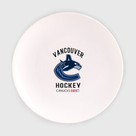 Тарелка 3D с принтом VANCOUVER CANUCKS NHL в Тюмени, фарфор | диаметр - 210 мм
диаметр для нанесения принта - 120 мм | Тематика изображения на принте: canada | canucks | hockey | nhl | sport | usa | vancouver | акула | ванкувер | канада | кэнакс | логотип | нхл | спорт | хоккей | челюсти