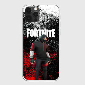 Чехол для iPhone 12 Pro с принтом IKONIK FORTNITE в Тюмени, силикон | область печати: задняя сторона чехла, без боковых панелей | 2019 | battle royale | chapter 2 | epic games | fortnite | game | season x | zombie | зомби | фортнайт