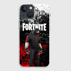 Чехол для iPhone 13 mini с принтом IKONIK FORTNITE в Тюмени,  |  | 2019 | battle royale | chapter 2 | epic games | fortnite | game | season x | zombie | зомби | фортнайт