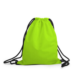 Рюкзак-мешок 3D с принтом ACID в Тюмени, 100% полиэстер | плотность ткани — 200 г/м2, размер — 35 х 45 см; лямки — толстые шнурки, застежка на шнуровке, без карманов и подкладки | acid | зеленая | кислотная | однотонная | салатовая