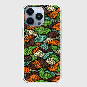 Чехол для iPhone 13 Pro с принтом Абстрактные волны в Тюмени,  |  | abstract | art | graphic | modern | nature | ocean | paint | pattern | sea | storm | waves | абстракция | арт | волна | волнуется | графика | искусство | краска | красочные | маринизм | маринист | модерн | море | мореман | океан | природа