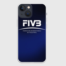 Чехол для iPhone 13 mini с принтом FIVB Volleyball в Тюмени,  |  | fivb | voleybal | volleyball | волебол | волейбол | волейбола | волейболист | волейболистка | воллейбол | международная | федерация | фивб