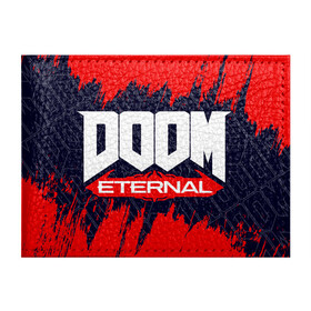 Обложка для студенческого билета с принтом DOOM ETERNAL / ДУМ ЭТЕРНАЛ в Тюмени, натуральная кожа | Размер: 11*8 см; Печать на всей внешней стороне | Тематика изображения на принте: bfg | brutal | doom | eternal | ethernal | game | games | logo | дум | игра | игры | лого | логотип | логотипы | символ | символы | этернал