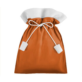 Подарочный 3D мешок с принтом Радуга v6 - оранжевый в Тюмени, 100% полиэстер | Размер: 29*39 см | без дизайна | без картинки | одноцветные | оранжевый