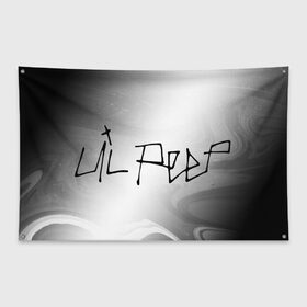 Флаг-баннер с принтом LIL PEEP ЛИЛ ПИП в Тюмени, 100% полиэстер | размер 67 х 109 см, плотность ткани — 95 г/м2; по краям флага есть четыре люверса для крепления | beautiful | daddy | heart | life | lil | lilpeep | music | peep | rap | rapper | rip | tattoo | лил | лилпип | литл | лого | музыка | папочка | пип | рип | рожица | рэп | рэпер | рэперы | сердечко | сердце | символ | тату | татуировки