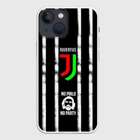Чехол для iPhone 13 mini с принтом ювентус в Тюмени,  |  | no pirlo no party juventus | фк | фк ювентус | ювентус футболка