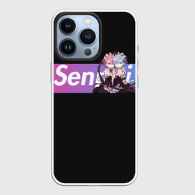 Чехол для iPhone 13 Pro с принтом Re:Zero в Тюмени,  |  | anime | glitch | japan | ram | re | rem | rezero | senpai | subaru | waifu | zero | анимация | аниме | вайфу | глитч | глич | мультсериал | мультфильм | семпай | сенпай | сериал | япония