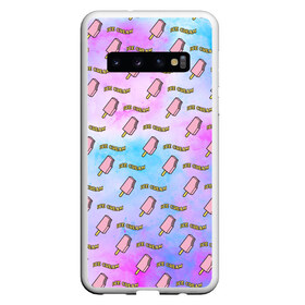 Чехол для Samsung Galaxy S10 с принтом BLACKPINK ICE CREAM в Тюмени, Силикон | Область печати: задняя сторона чехла, без боковых панелей | Тематика изображения на принте: blackpink ice cream | ice cream | jennie | jisoo | k pop | lalisa | pink | selena gomez | блэк пинк | блэкпинк | группа | к поп | кей поп | корейская группа | розовый | черный