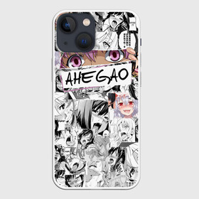 Чехол для iPhone 13 mini с принтом Ахегао. Ahegao в Тюмени,  |  | ahegao | аниме | ахегао | глупое лицо | закаченные глаза