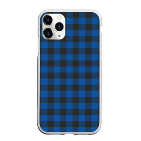 Чехол для iPhone 11 Pro Max матовый с принтом Синяя клетка в Тюмени, Силикон |  | cage | cage pattern | checkered ornament | ornament | pattern | print cage | tartan | клетка | клетка узор | клетчатый орнамент | орнамент | принт клетка | синяя клетка | тартан | узор | шотландка | шотландская клетка