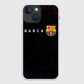 Чехол для iPhone 13 mini с принтом BARCELONA   БАРСЕЛОНА в Тюмени,  |  | barca | barcelona | barsa | barselona | fcb | logo | messi | барса | барселона | знак | клуб | лого | логотип | логотипы | месси | символ | символы | футбол | футбольная | футбольный