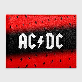 Обложка для студенческого билета с принтом AC DС в Тюмени, натуральная кожа | Размер: 11*8 см; Печать на всей внешней стороне | ac dc | acdc | back to black | highway to hell | logo | music | rock | айси | айсидиси | диси | лого | логотип | молния | музыка | рок | символ | символика | символы | эйси | эйсидиси