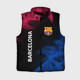 Женский жилет утепленный 3D с принтом BARCELONA  БАРСЕЛОНА в Тюмени,  |  | barca | barcelona | barsa | barselona | fcb | logo | messi | барса | барселона | знак | клуб | лого | логотип | логотипы | месси | символ | символы | футбол | футбольная | футбольный