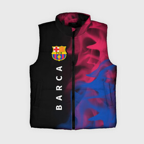 Женский жилет утепленный 3D с принтом BARCELONA  БАРСЕЛОНА в Тюмени,  |  | barca | barcelona | barsa | barselona | fcb | logo | messi | барса | барселона | знак | клуб | лого | логотип | логотипы | месси | символ | символы | футбол | футбольная | футбольный