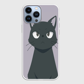 Чехол для iPhone 13 Pro Max с принтом Черный Кот из аниме в Тюмени,  |  | аниме | аниме кот | арт | кёрный котёнок | кот | котёнок | кошка | рисунок | чёрная кошка | черный кот | черный котенок