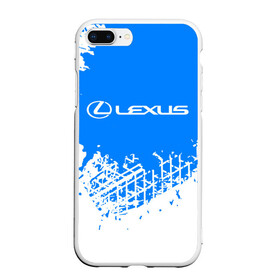 Чехол для iPhone 7Plus/8 Plus матовый с принтом LEXUS ЛЕКСУС в Тюмени, Силикон | Область печати: задняя сторона чехла, без боковых панелей | auto | lexus | logo | moto | symbol | авто | автомобиль | гонки | лексус | лого | логотип | логотипы | марка | машина | мото | символ | символы