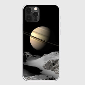 Чехол для iPhone 12 Pro Max с принтом Saturn в Тюмени, Силикон |  | cosmos | saturn | space | космос | пространство | сатурн