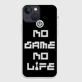 Чехол для iPhone 13 mini с принтом кнопка выкл аниме в Тюмени,  |  | anime | jibril | manga | no game no life | shuvi | аниме | джибрил | дола | зелл | курами | манга | нет игры нет жизни | сора | стефани | тет | холо | широ | шуви