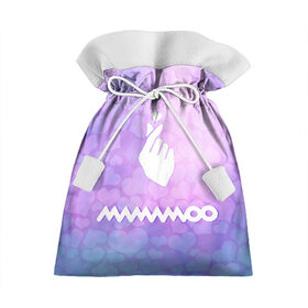 Подарочный 3D мешок с принтом Mamamoo в Тюмени, 100% полиэстер | Размер: 29*39 см | cute | heat | k pop | korean | mamamoo | жест | кпоп | мамаму | милый | сердце