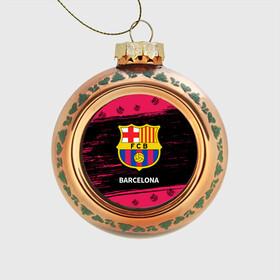 Стеклянный ёлочный шар с принтом BARCELONA / БАРСЕЛОНА в Тюмени, Стекло | Диаметр: 80 мм | barca | barcelona | barsa | barselona | fcb | logo | messi | барса | барселона | знак | клуб | лого | логотип | логотипы | месси | символ | символы | футбол | футбольная | футбольный
