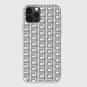 Чехол для iPhone 12 Pro Max с принтом Архитектура в Тюмени, Силикон |  | архитектура | бетон | брутализм | геометрия | квадраты | кубизм | кубы | паттерн | хрущевки
